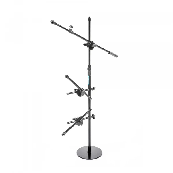 CTT M4 Çoklu 3 Mikrofon takılabilen Mikrofon Standı, Tablalı