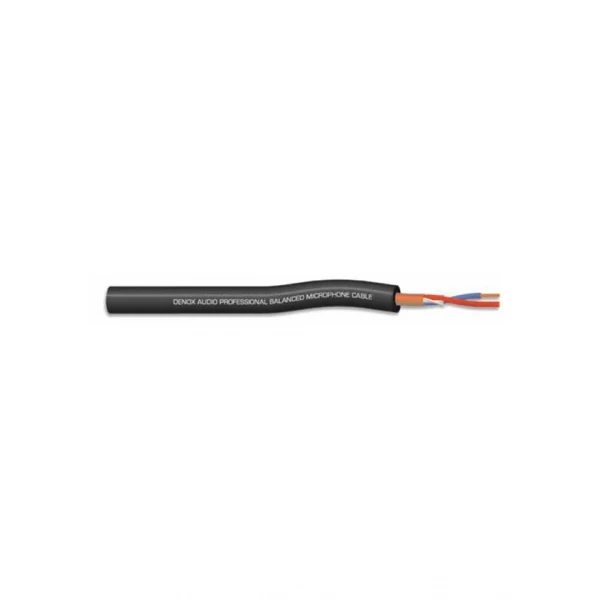 DENOX DNX-MIC 022 BLACK Stereo Mikrofon Kablosu 2x0.22mm