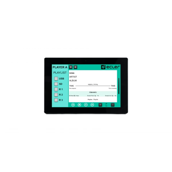 ECLER WPNETTOUCH EclerNet Touchscreen Control Panel