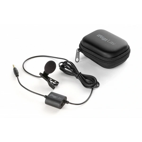 IK Multimedia iRig Mic Lav Lavalier / Lapel / Clip-On Mikrofon (iOS& Android)