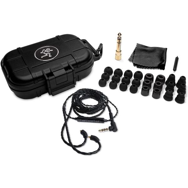 Mackie MP-320 3 Yollu In-Ear Monitör Kulaklık (Şeffaf)