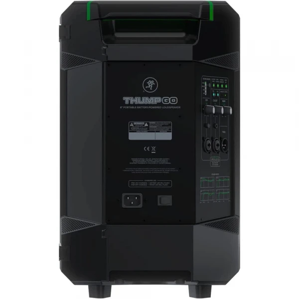 Mackie THUMP GO Portatif Hoparlör, 8 Bataryalı 200W, Bluetooth L/R
