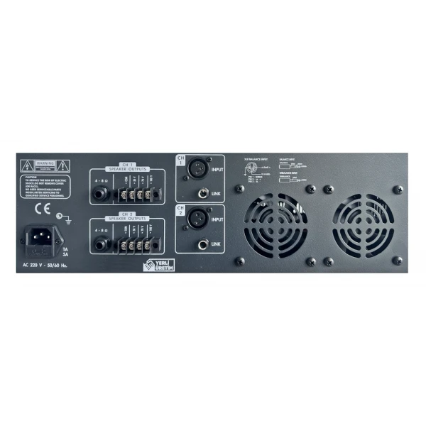 Meteor ACL-P2250 Power Amplifier 2x250W/100V