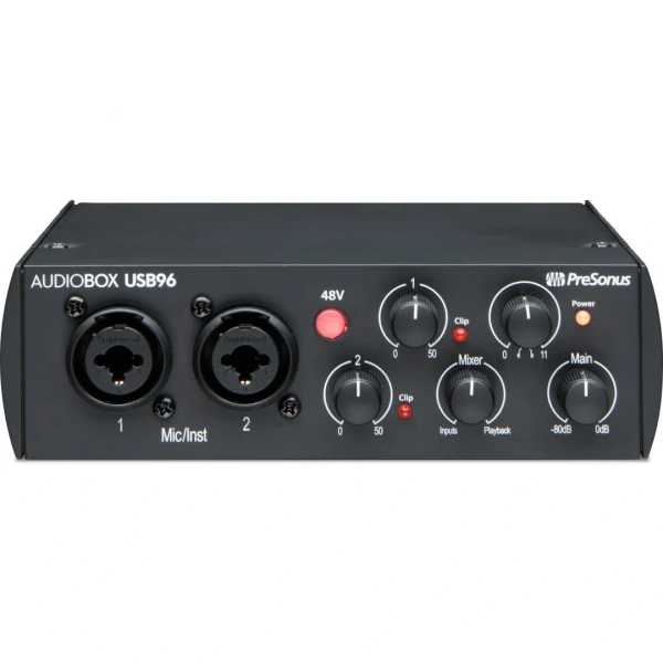 PreSonus AudioBox USB 96 Complete Bundle