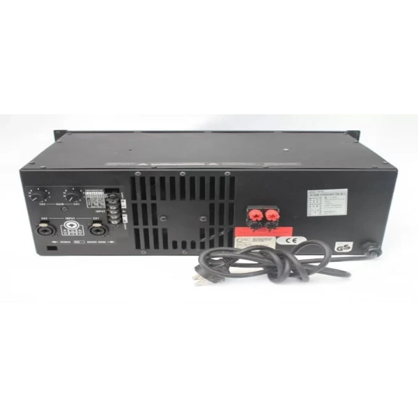 QSC USA 1310 2x650W/4-ohm Power Amplifier 2x1000W/2-ohm Toroid Trafo crossoverli