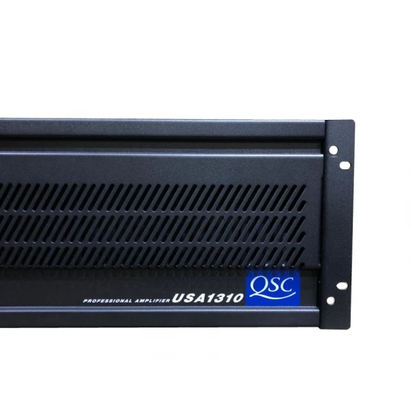 QSC USA 1310 2x650W/4-ohm Power Amplifier 2x1000W/2-ohm Toroid Trafo crossoverli