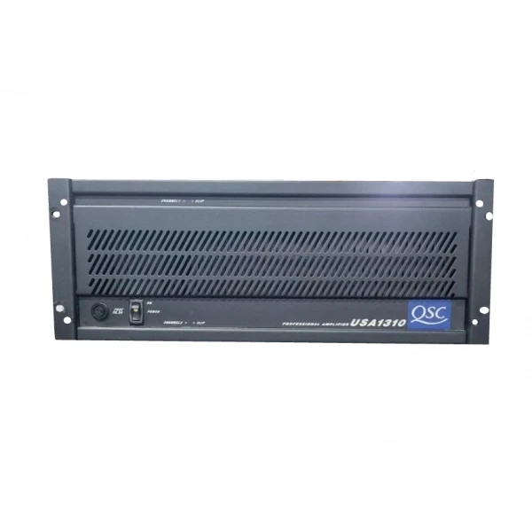 QSC USA 1310 2x650W/4-ohm Power Amplifier 2x1000W/2-ohm Toroid Trafo crossoverli