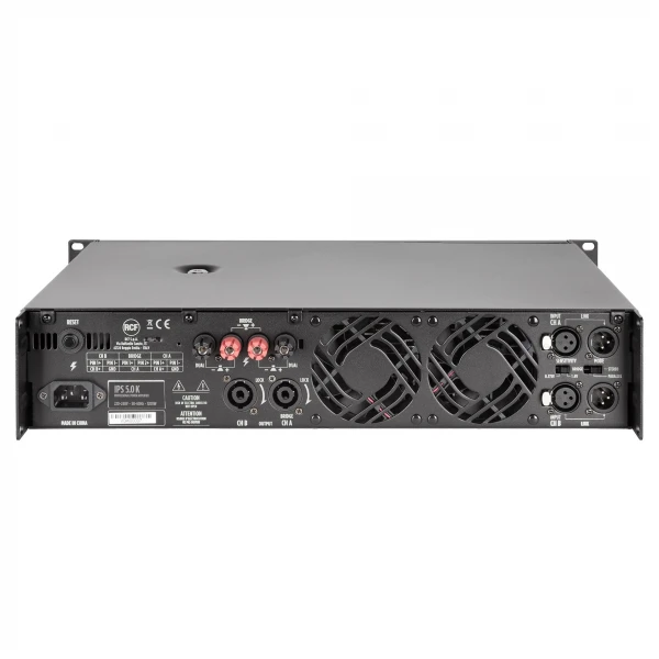 RCF IPS 5.0K Power Amplifierli H Class 2x2600W 4-ohm
