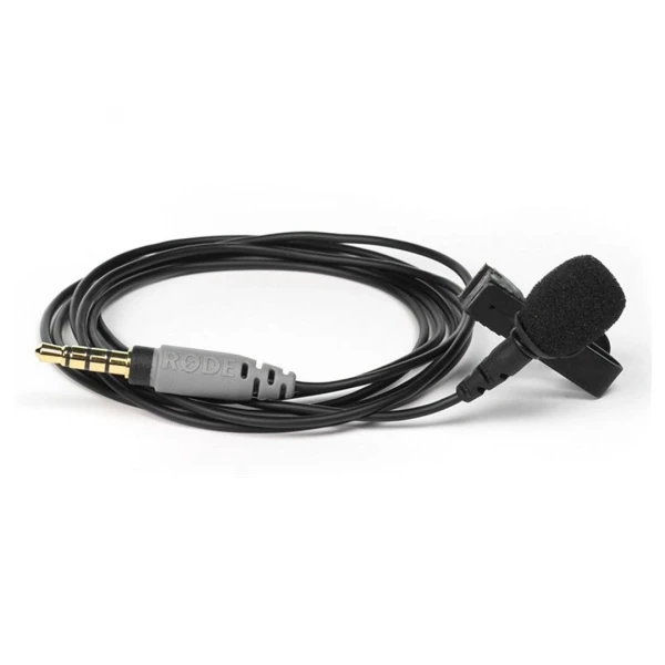 RODE smartLav+ Broadcast kalitesinde Kablolu Lavalier Mikrofon (iOS ve Android)