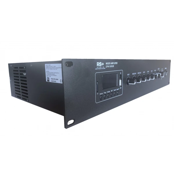 RS Audio DPA 100UB Mikser Amfi 60W/100V Bluetooth USB Radyo