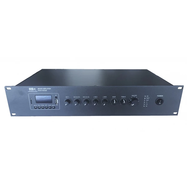 RS Audio DPA 100UB Mikser Amfi 60W/100V Bluetooth USB Radyo