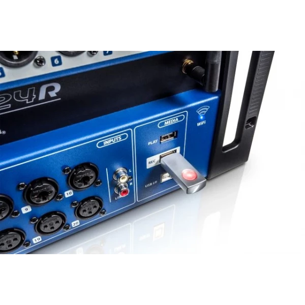 Soundcraft Ui24R 24-Kanal Dijital Mikser, Tablet Kontrollü