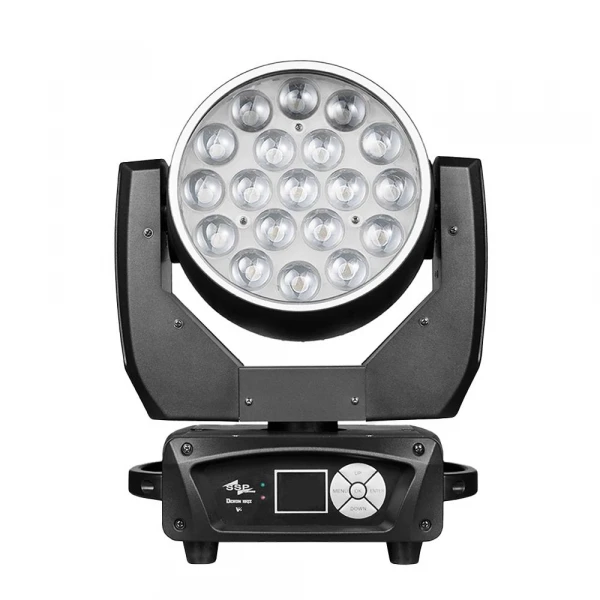 SSP Deron 19QZ V2 19x10W Zoomlu Wash Moving Head Robot