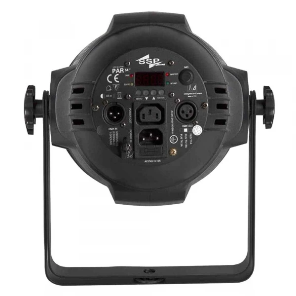 SSP Deron Alu Par 54x3W RGBW LED Par Sahne Işığı