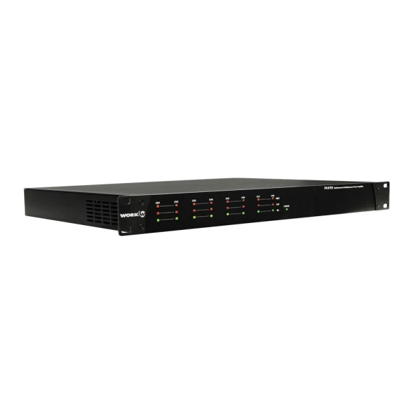 Work PA-8150 Power Amplifier 8x150W/4-ohm
