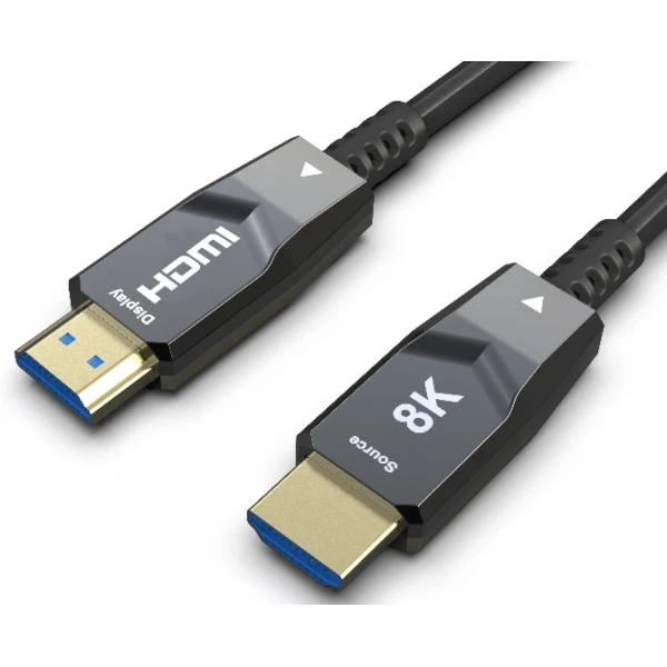 Woxcon-075 Fiber Optik HDMI Kablo 75-metre ( 8K 60Hz 2.1 AOC destekli )