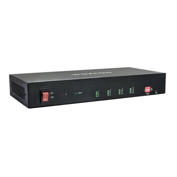 Woxcon SUH124-H2 1x24 HDMI Splitter, 4K 60Hz AOC ve Downscaling 1/24 HDMI Çoklayıcı