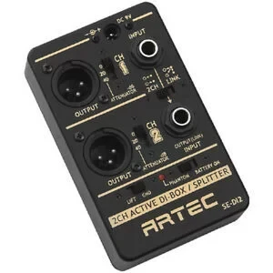 Artec SE-DI2 2 Kanal Aktif Di-Box / Splitter