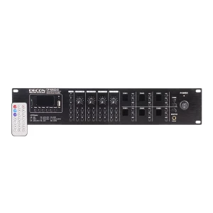 DECON DP-MA6240 6x6 Matrix Mikser Amfi 6x120W/100V USB/FM/BT