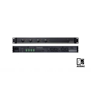 Audac EPA104 Quad Power Amplifier 4x100W/4-ohm - crossover