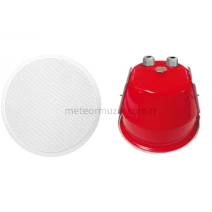 Audac CSF506/W Ceiling Hoparlör with fire dome 100V - RAL9010