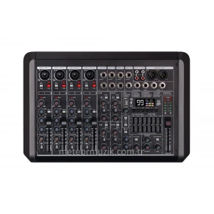 K.Meister MT-12 6-kanal Ses Mikseri, USB, Blutooth