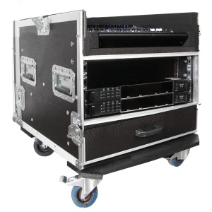 Metex MHC-126 Çekmeceli Hard Case | Mixer + Kablosuz Mikrofonlar için | Özel İmalat