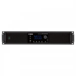 Yamaha PC412-DI DANTE Power Amplifier 4x1200W at 8-ohm, 4x1200W at 100V/70V, 16ch Dante input/output
