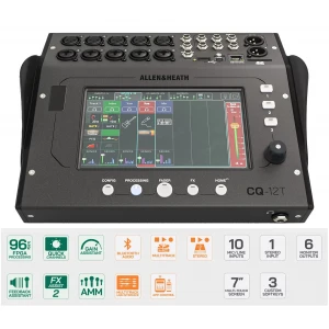 Allen & Heath CQ12T 12 Kanal Dijital Mikser 12-in / 8-out