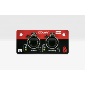 Allen & Heath M-SQ-DANT64-AX 64×64 Dante Card for SQ & AHM
