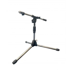 ASTRON K-512 Krom Renk Kısa Tripod Mikrofon standı