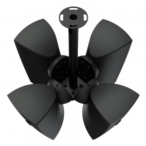 Audac CMA144/B Montaj aparatı 4 x ATEO4 Hoparlör Black