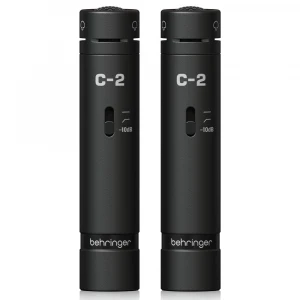Behringer C-2 Dark Edition Stüdyo Tipi Condenser Kayıt Mikrofonu (2li)