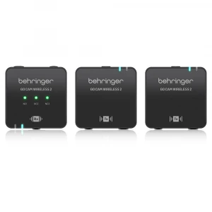 Behringer GO CAM WIRELESS 2 Kablosuz Yaka Mikrofonu Sistemi