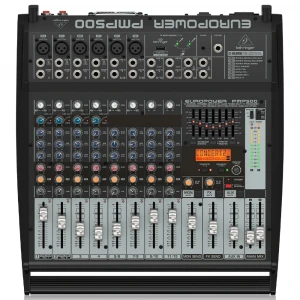 Behringer PMP500 2x250W 12 Kanal Powermixer