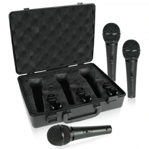 Behringer XM1800S 3lü Dinamik Kardioid Mikrofon Seti
