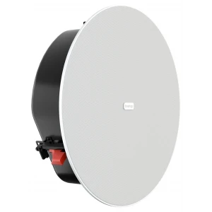Biamp DX-IC6LP-W White 6.5 In-Ceiling, Low Profile coaxial loudspeaker, 60W, 8 ohms, 70V/100V