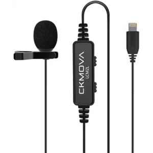 CKMOVA LCM2L Iphone Ipad ve IOS için Lightning Girişli Yaka Mikrofonu