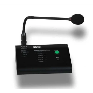 DEXUN DMX 6M 6-zone Mikrofon (DMX600 DMX900 ile kullanılır)