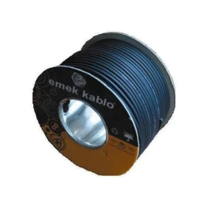 Emek EK-106A 1x0,22 Mono Mikrofon Kablo (100 metrelik rulo)