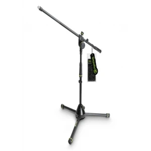 Gravity MS 4221 B - Tripod Tabanlı Kısa Mikrofon Standı (2 Noktalı Bom Kolu)