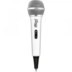 IK Multimedia iRig Voice White Karaoke Mikrofonu (iOS& Android)