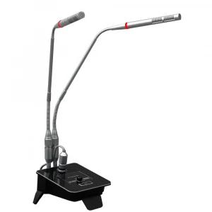 KGM-25 ikili kürsü mikrofonu 2x45cm Condanser, Supercardioid, Fantomlu