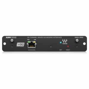 KLARK TEKNIK DN32-WSG Genişleme Kartı 32-Kanal Düşük Gecikmeli AoIP in WAVES SoundGrid Networks