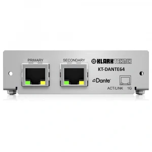 Klark Teknik KT-DANTE64 Audinate Dante Network Modül