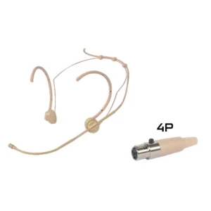 K.Meister KH-30T Ten Rengi Headset Mikrofon 4-pin Shure uyumlu