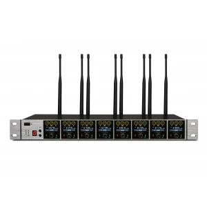 K.Meister UW-308R 8-kanal Receiver Modülü, Kablosuz Sistem için Modüler Alıcı