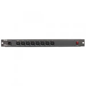 Lite Puter DP-81 Dmx Splitter 1 Giriş, 8 Çıkış, 5 Pin Xlr, DC Optik Koruma