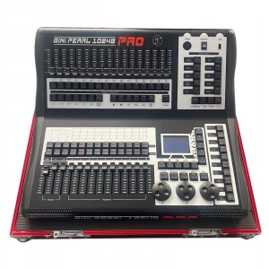 LOTUS MINI PEARL 1024B PRO King Kong Işık Kontrol Mikseri, 1024-kanal, Case ile