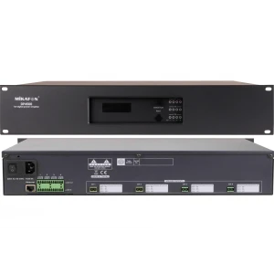 Mikafon DP4500 Power Amfi 4x250W/100V | Yönetilebilir Network IP